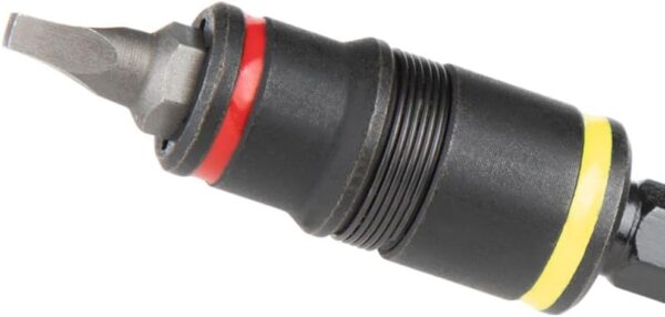 Klein Tools 32933 Impact Driver, SAE 7-in-1 Impact Socket Set, 3 Flip Sockets with 6 Hex Driver Sizes and 1/4-Inch Bit Holding Feature, Impact Rated 5-Inch Shaft - Image 4