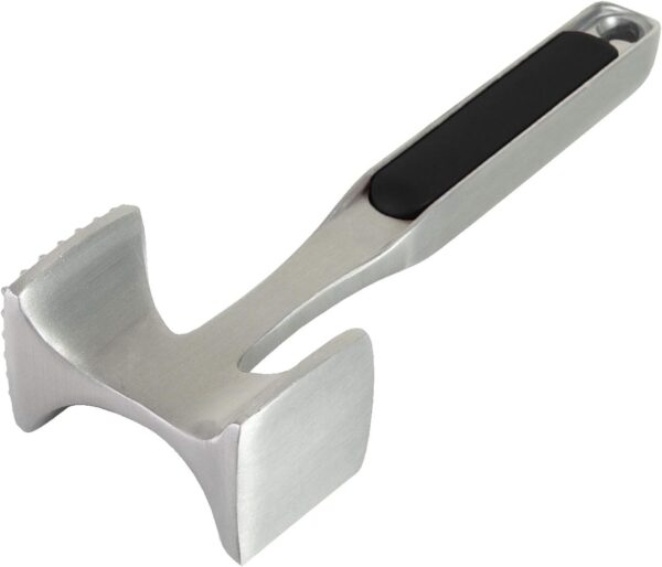 KitchenAid Gourmet Multi Sided Meat Tenderizer for Pounding Meats, Nuts, Shellfish, ect, Hang Hole for Easy Storage, Hand Wash, One Size, Black - Image 2