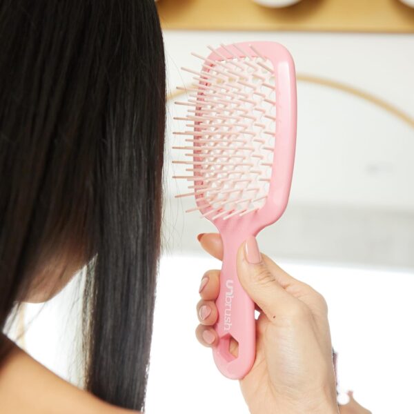UNbrush Wet & Dry Vented Detangling Hair Brush - Image 3