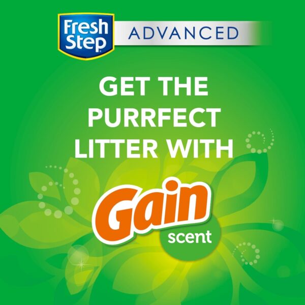 Fresh Step Clumping Cat Litter, With Gain, Advanced, XL - Image 3
