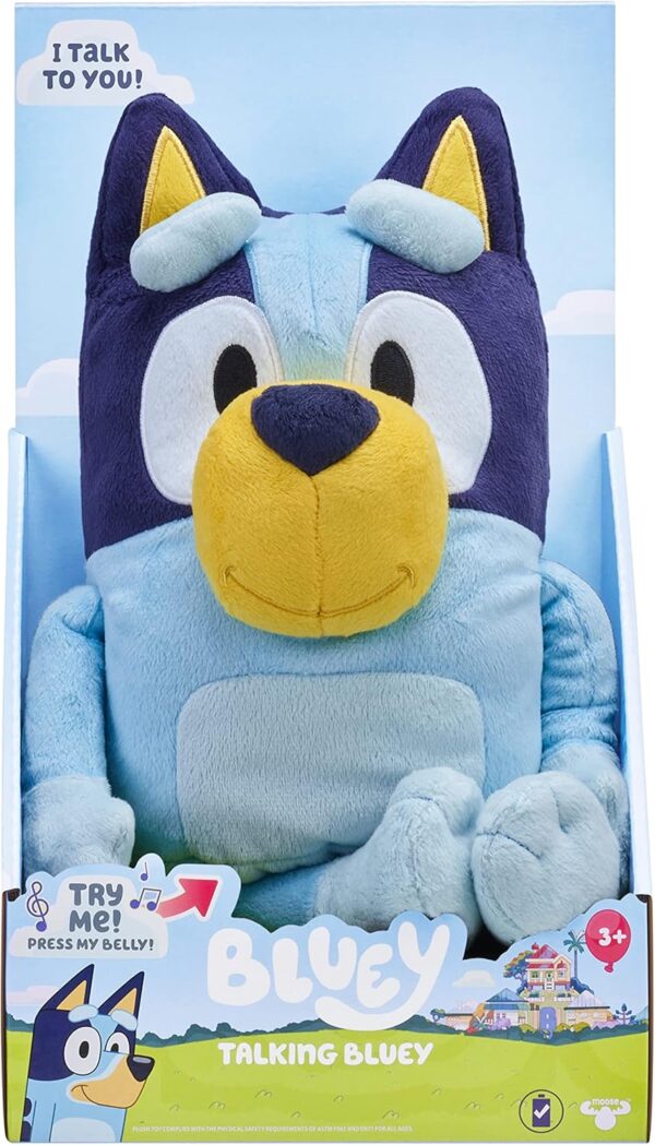 Bluey - 13" Talking Plush - Interactive - Sing Along, 9 Different Phrases - Image 4