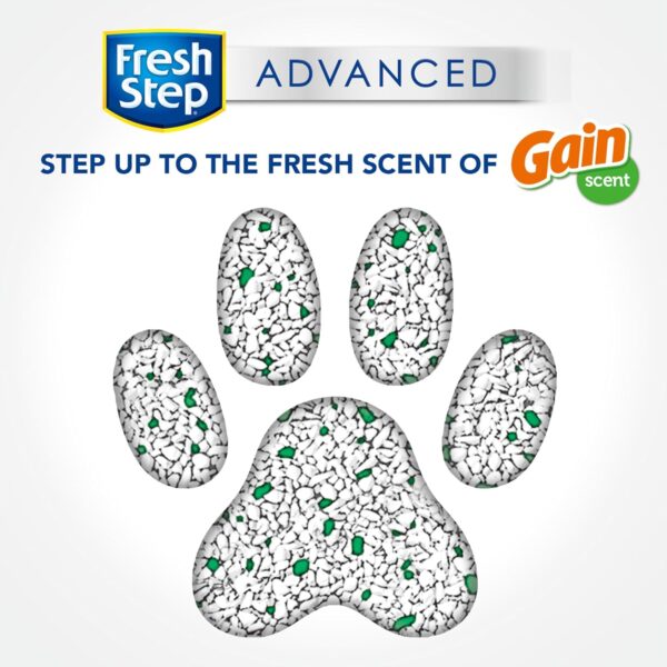 Fresh Step Clumping Cat Litter, With Gain, Advanced, XL - Image 2