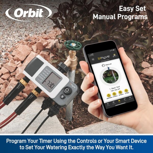 Orbit 24634 B-hyve XD 4-Port Smart Hose Watering Timer - Image 4
