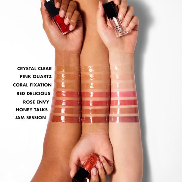 e.l.f. Glow Reviver Lip Oil, Nourishing Tinted Lip Oil For A High-shine Finish, Infused With Jojoba Oil, Vegan & Cruelty-free, Rose Envy - Image 4