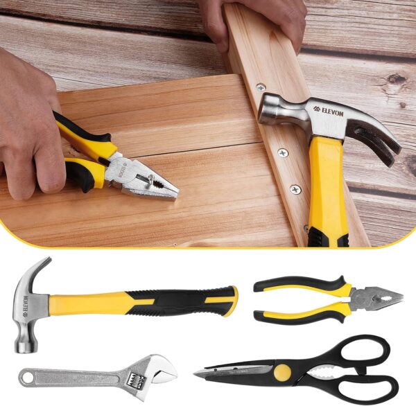 Color	Black/Silver Brand	GEARWRENCH Material	Alloy Steel Item Length	11.6 Inches Item Weight	907 Grams - Image 4