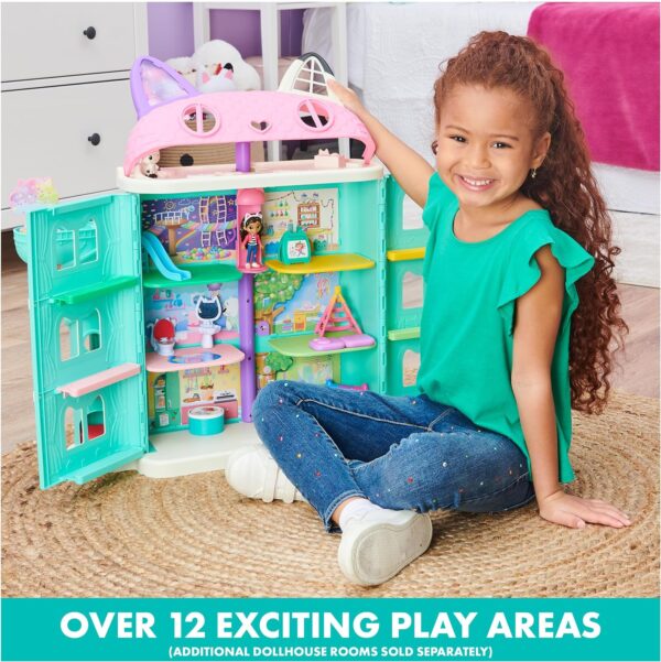 Gabby’s Dollhouse, Purrfect Dollhouse with 15 Pieces - Image 4
